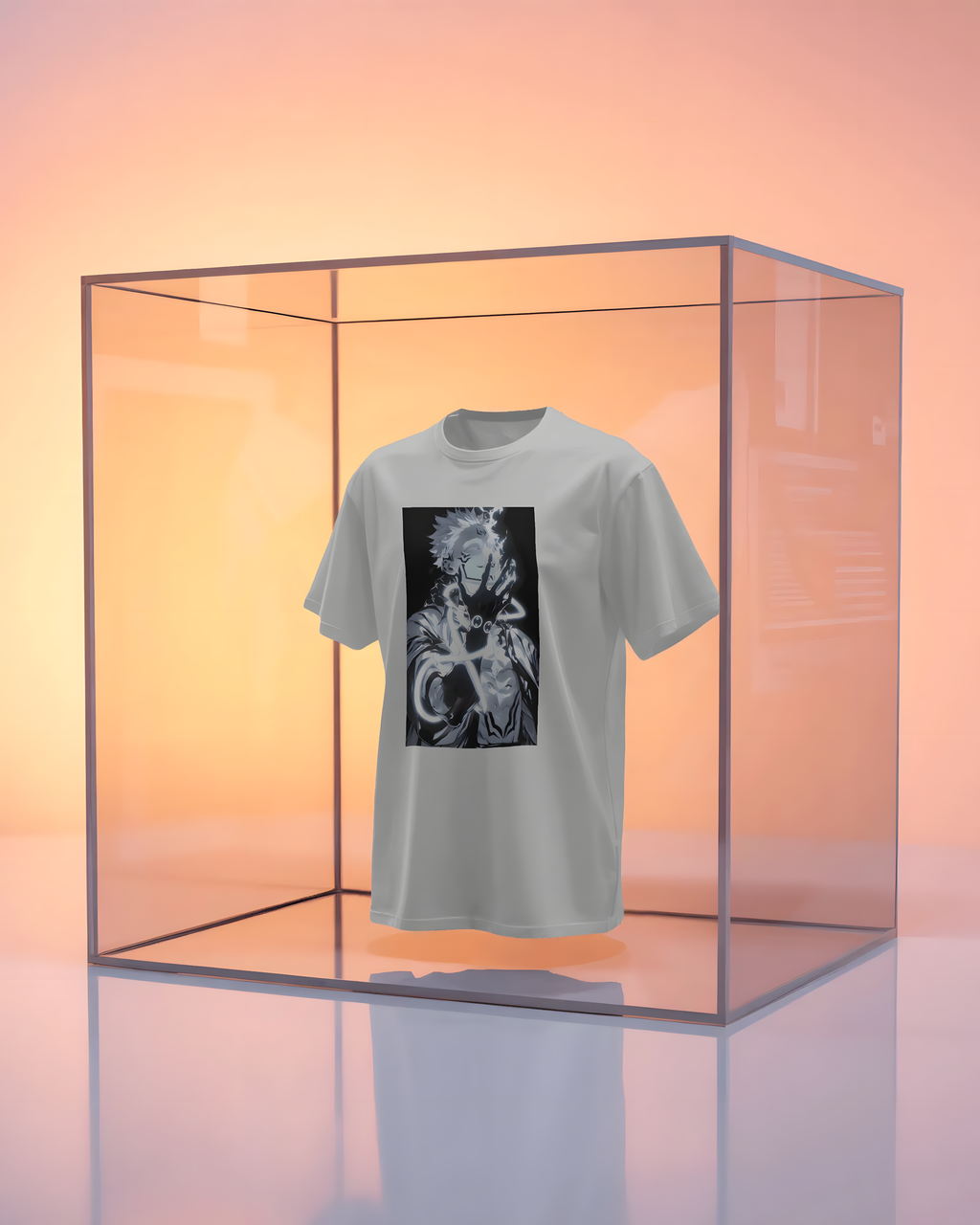 White Aura Sukuna Classic Crew [Unisex]