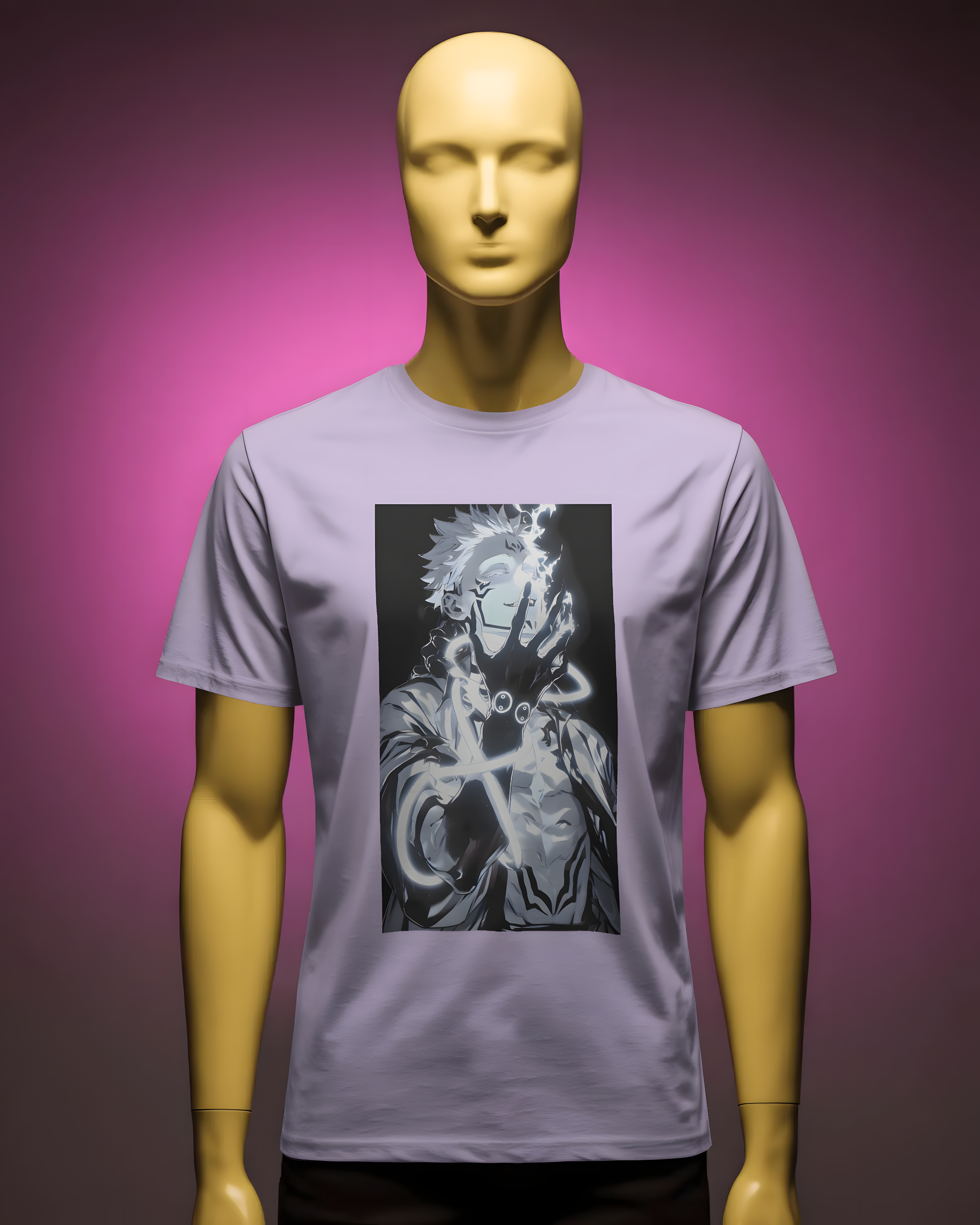 White Aura Sukuna Classic Crew [Unisex]