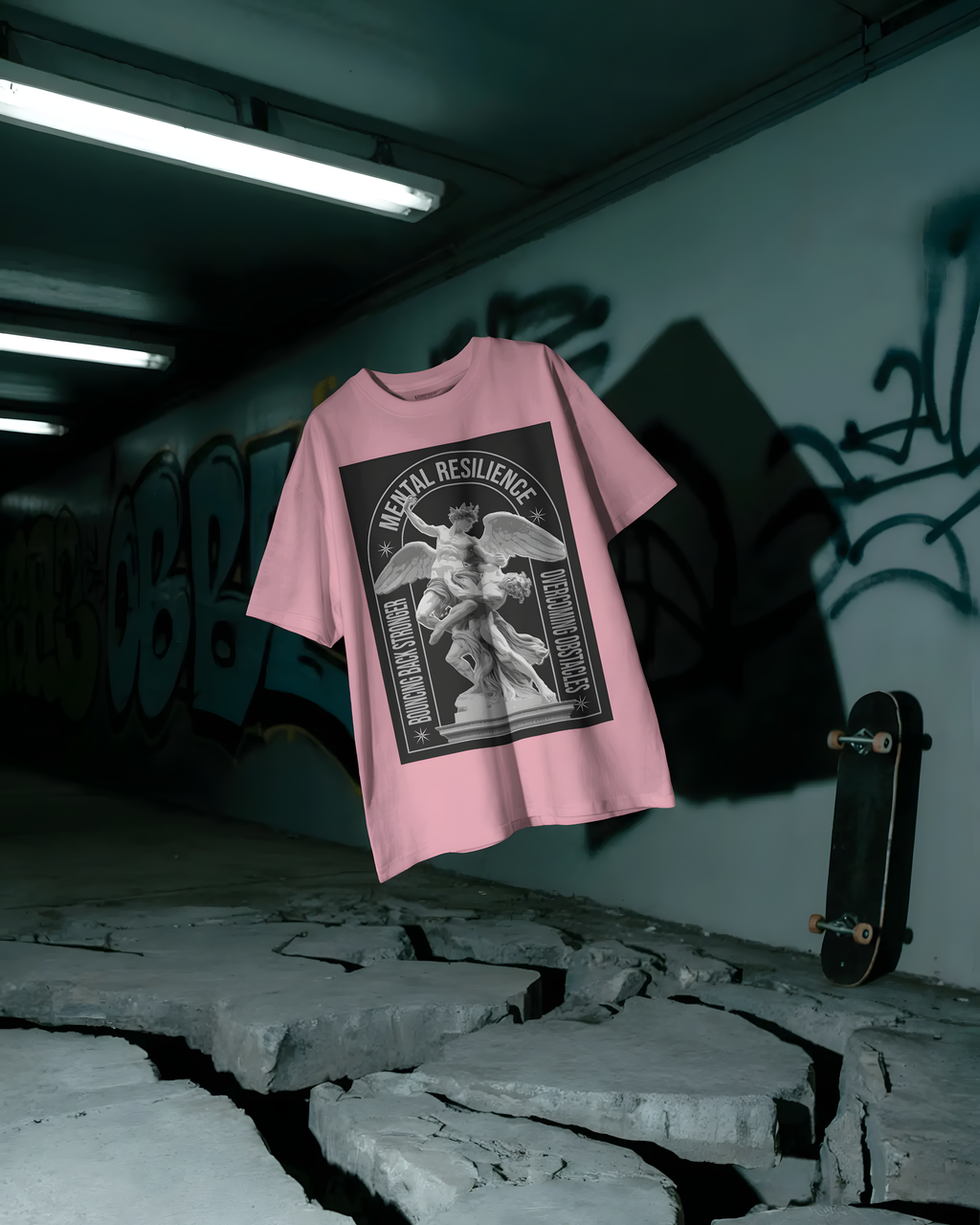 Overcome - Terry Oversized Tee