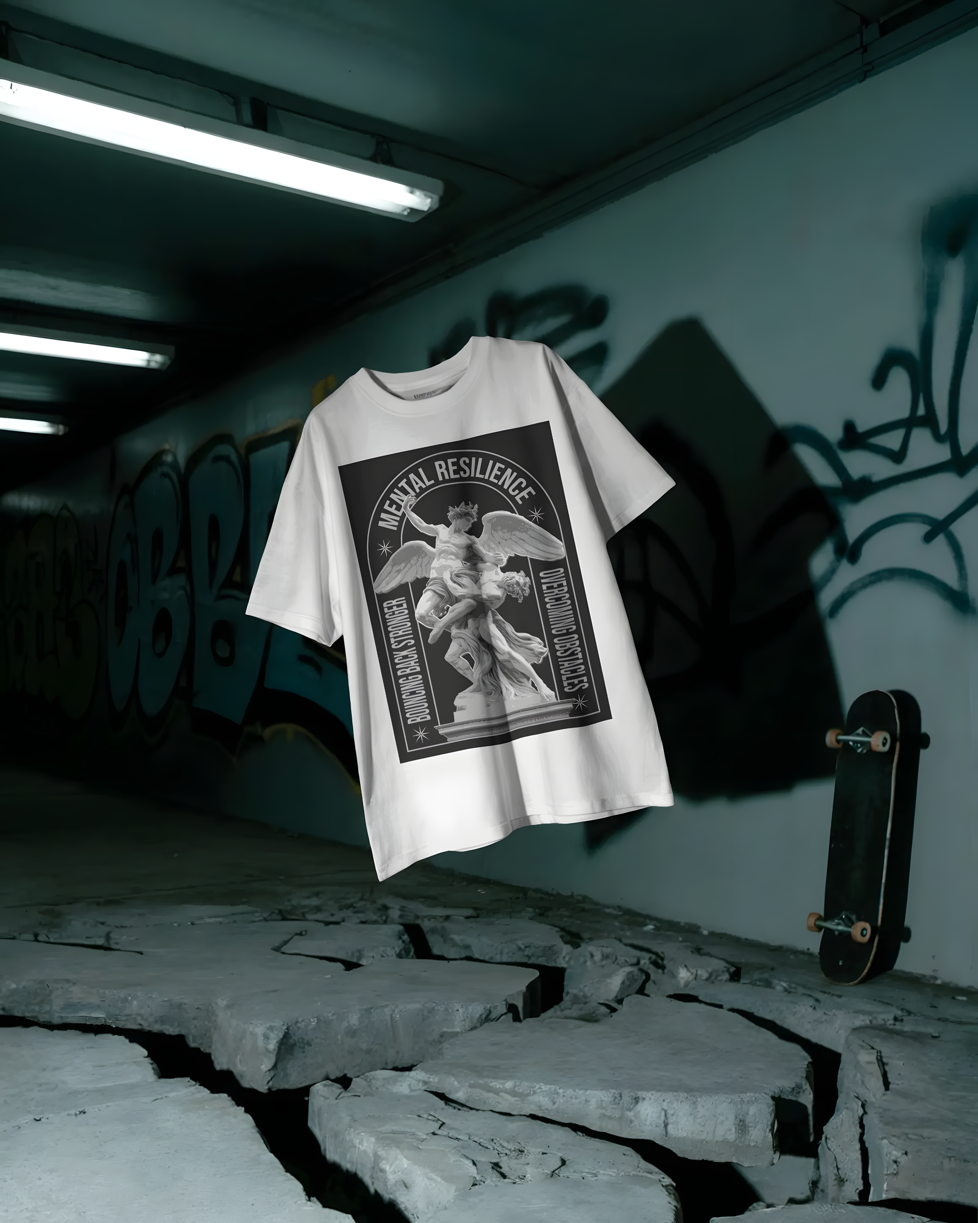 Overcome - Terry Oversized Tee