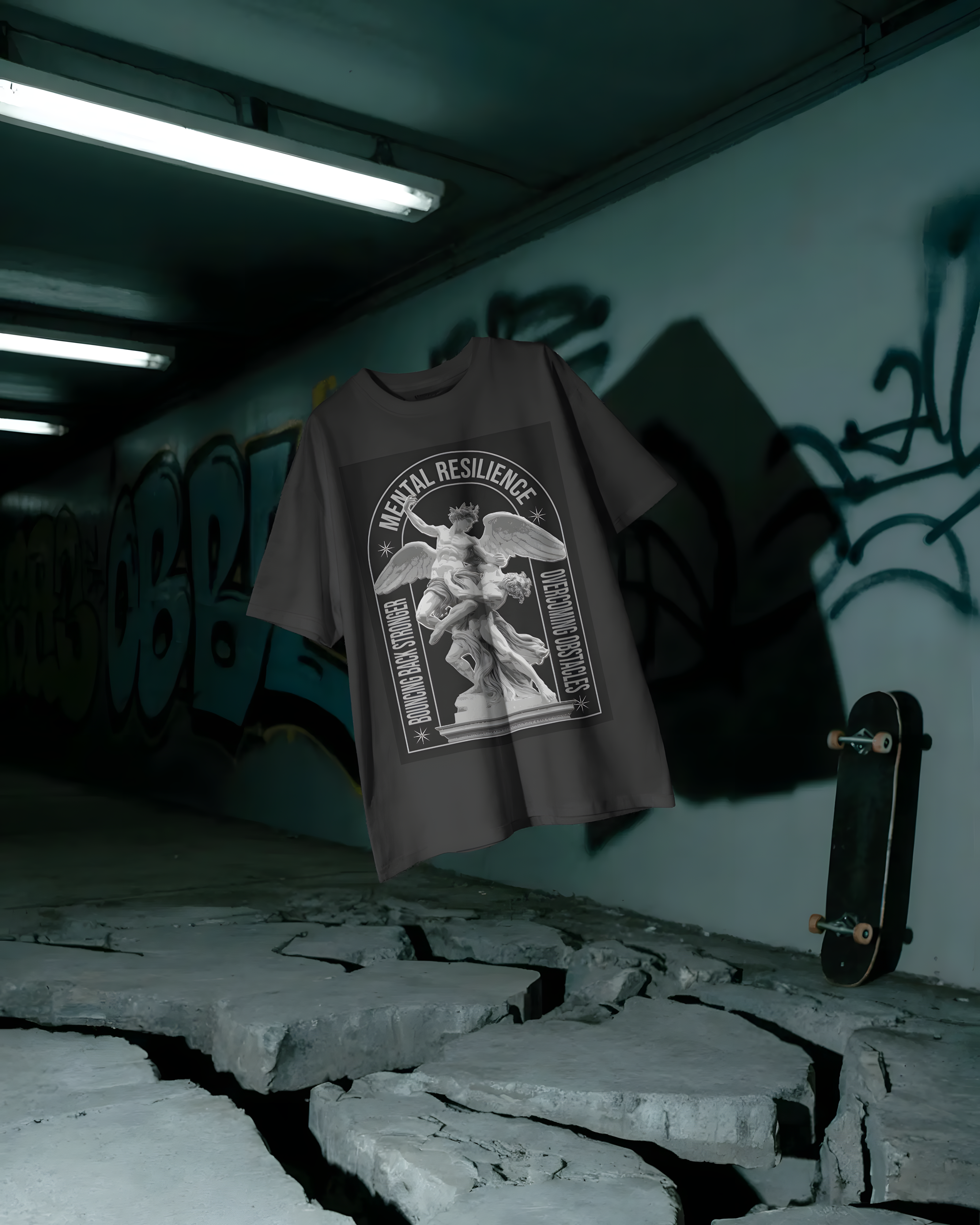 Overcome - Terry Oversized Tee